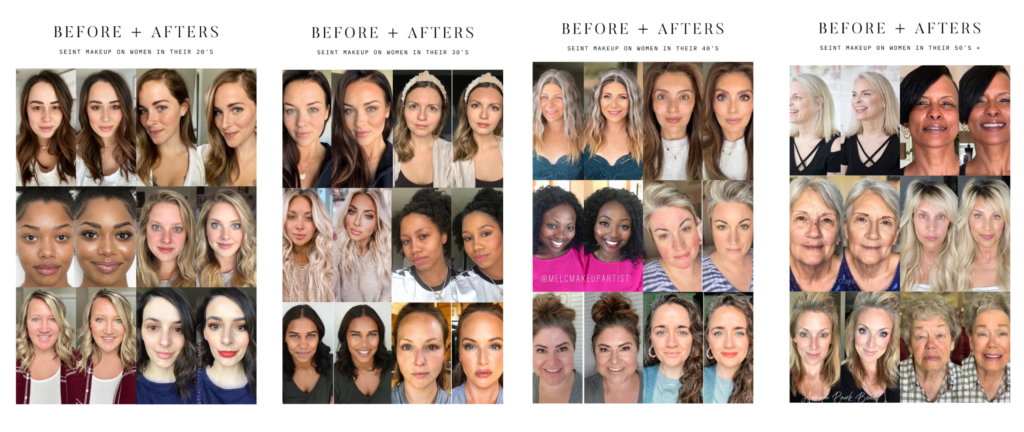 seint before + afters