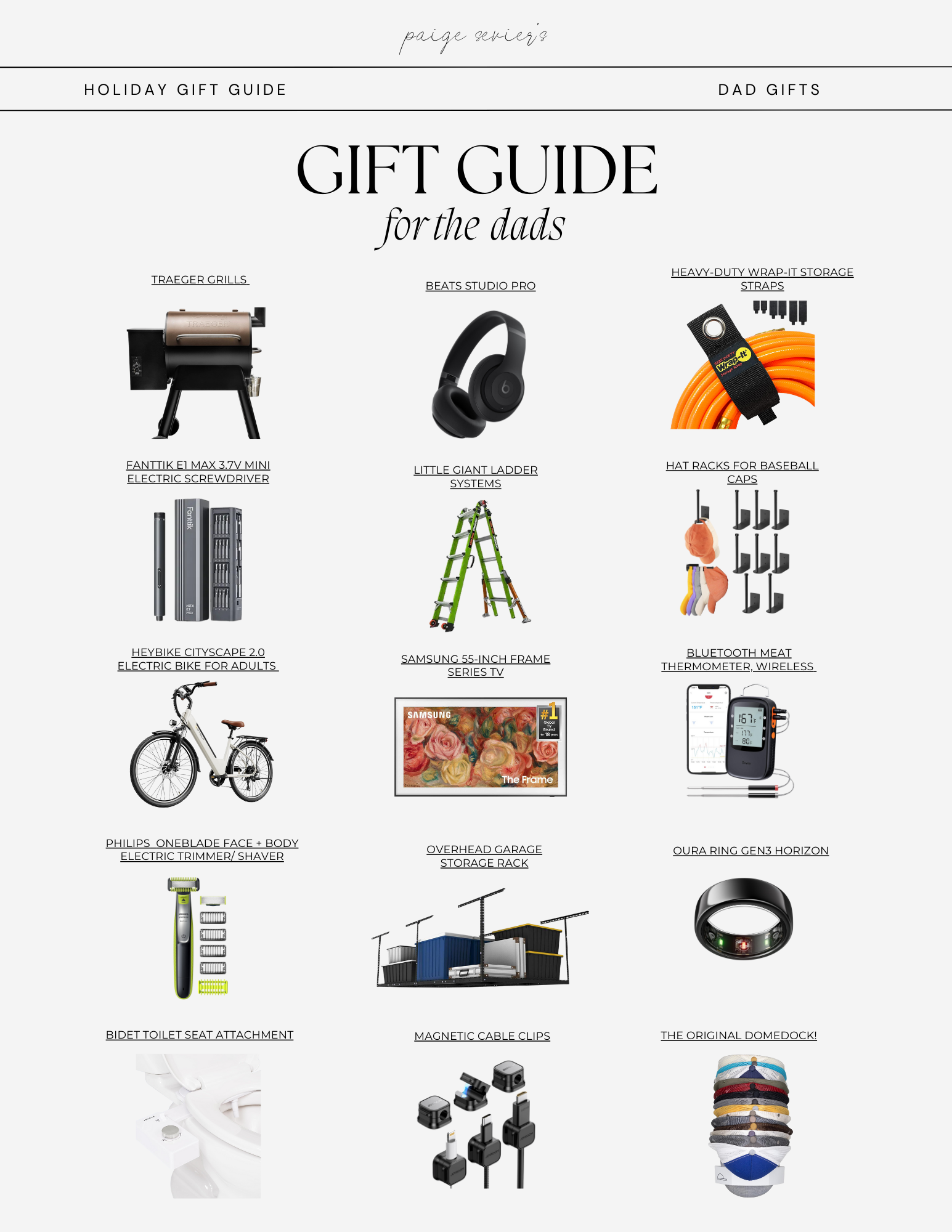 Gift Ideas for Dads