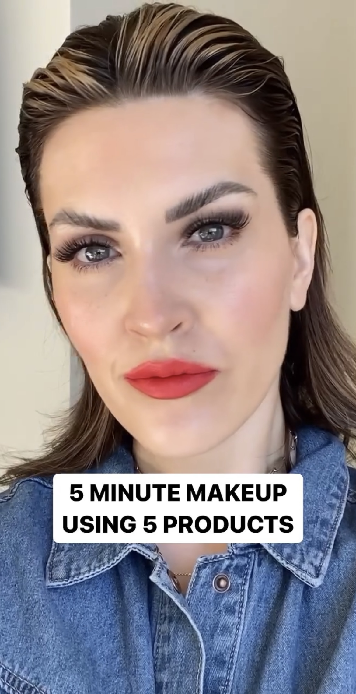 5 minute makeup using 5 products